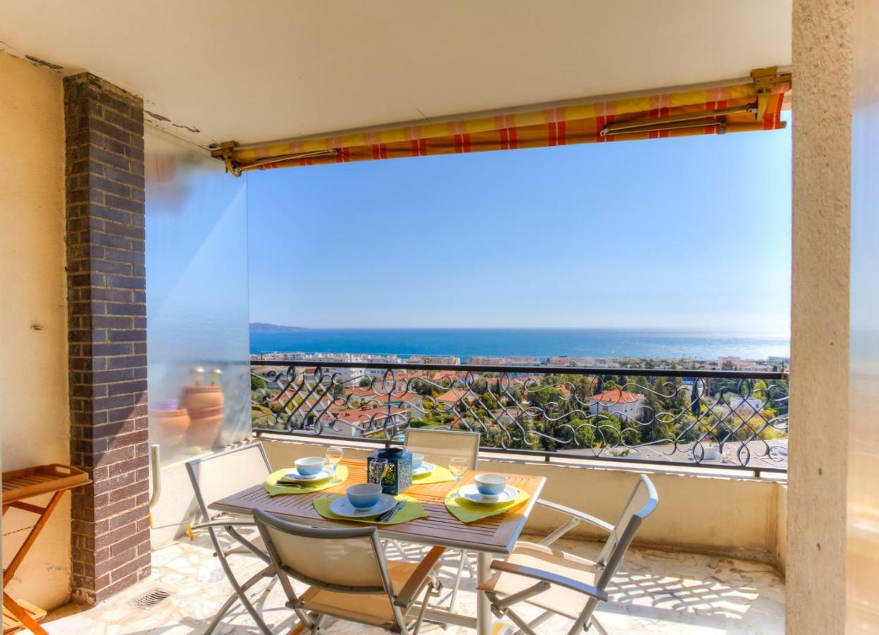 Confortable 3 Pieces Avec Superbe Vue Mer Appartement Nice Buitenkant foto