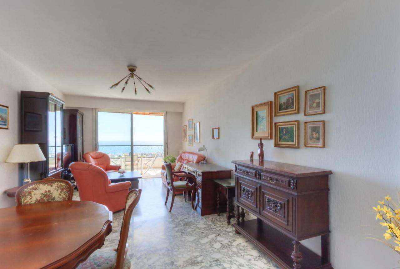Confortable 3 Pieces Avec Superbe Vue Mer Appartement Nice Buitenkant foto